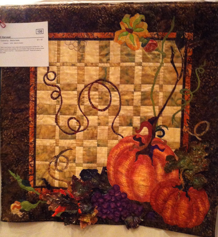 Fall Harvest~Quilt by Martha Settle