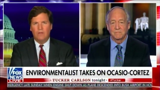 Patrick Moore attacking AOC on Tucker Carlson's show