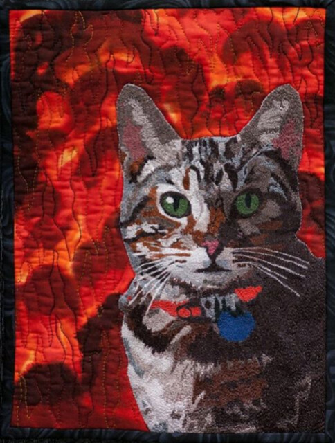 Alikin's Alley Cat~ Quilt by Jodi Scaltreto