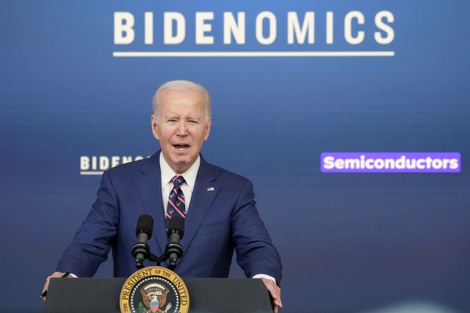 FILE - President Joe Biden speaks during an event on the economy, from the South Court Auditorium of the Eisenhower Executive Office Building on the White House complex, Oct. 23, 2023. Biden has a lot of unfinished business from his first term that he intends to continue if reelected.. (AP Photo/Jacquelyn Martin, File)