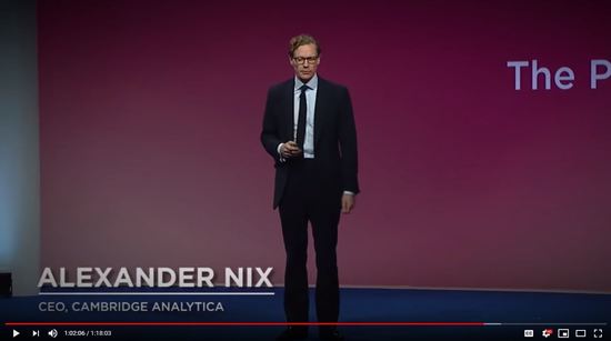 Cambridge Analytica CEO