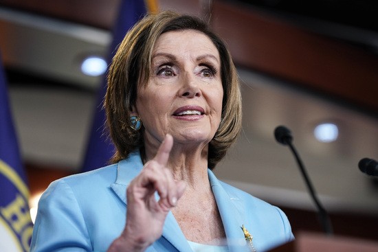 WASHINGTON, DC - JUNE 17: Speaker of the House Nancy Pelosi (D-CA) speaks during her weekly media availability on Capitol Hill on June 17, 2021 in Washington, DC. Pelosi expressed her support for the Supreme Court decision upholding the Affordable Care Act and called on Congress to pass H.R. 1, a bill to expand and protect voting rights.  (Photo by Joshua Roberts/Getty Images)