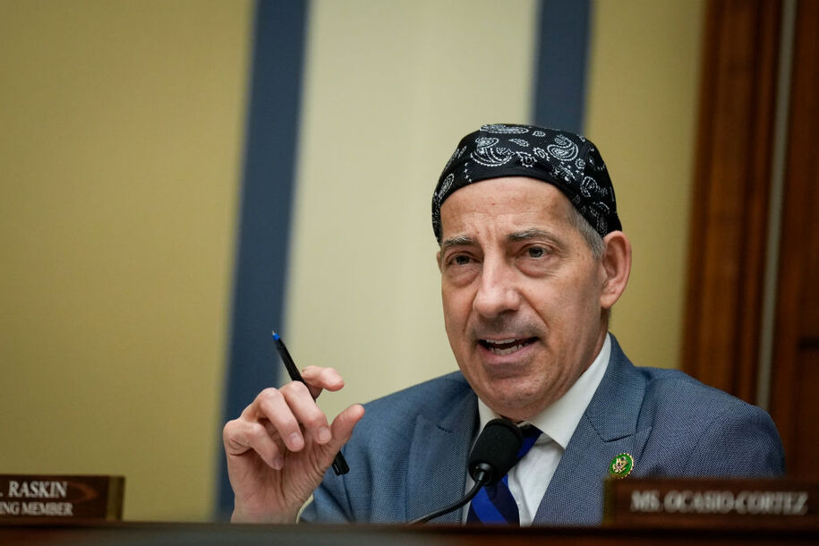 WASHINGTON, DC - JULY 26: Rep. Jamie Raskin (D-MD) speaks during a House Oversight Committee hearing titled 'Unidentified Anomalous Phenomena: Implications on National Security, Public Safety, and Government Transparency' on Capitol Hill 26, 2023 in Washington, DC. Several witnesses are testifying about their experience with possible UFO encounters and discussion about a potential covert government program concerning debris from crashed, non-human origin spacecraft. (Photo by Drew Angerer/Getty Images)