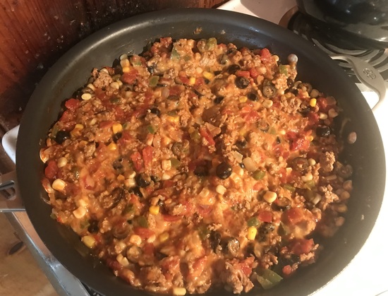 Tamale pie filling