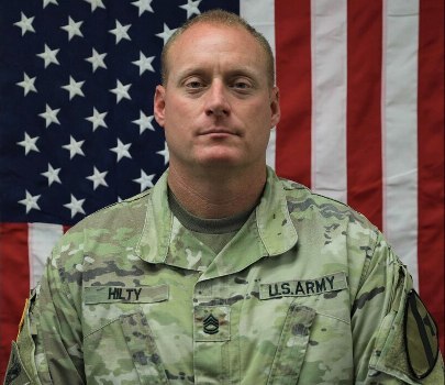 Sgt 1st Class John David Randolph Hilty died March 30, 2020 in Erbil, Iraq while serving in the US Army in support of Operation Inherent Resolve.