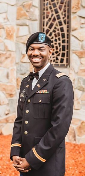 Appeared in Fox Carolina News Facebook provided by the family of 1st LT Trevarius Bowman who died May 19, 2020 in Afghanistan while in support of Operation Freedom's Sentinel.