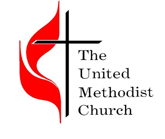 United Methodist Church cross and flames logo