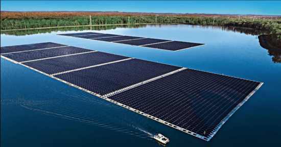 Canoe Brook Floating Array in Short Hills, N.J.